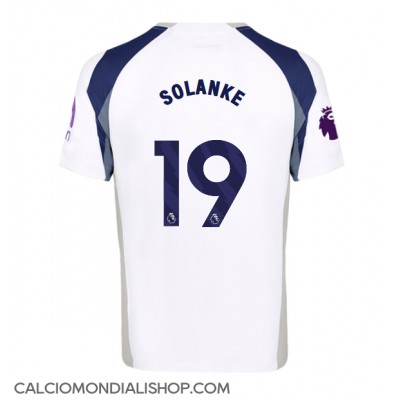 Maglie da calcio Tottenham Hotspur Dominic Solanke #19 Prima Maglia 2025-26 Manica Corta Maglie da calcio Tottenham Hotspur Dominic Solanke #19 Prima Maglia 2025-26 Manica Corta